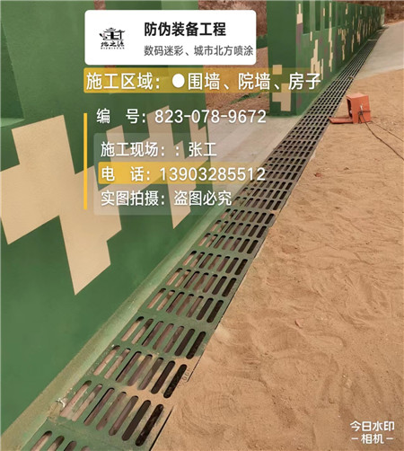 丽江 例如在抖音上有“迷彩墙，外围墙面挡 - 星空数码迷彩漆施工队